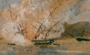 EFEMÉRIDE - PERDA DA FRAGATA D. MARIA II  - 29 de outubro