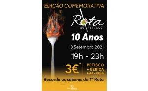 Rota do Petisco celebra 10 Anos e volta a servir os seus primeiros petiscos