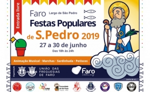 FESTAS POPULARES DE SÃO PEDRO PROMETEM ANIMAR FARO DE 27 A 30 DE JUNHO