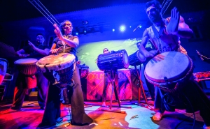 Sérgio Almeida e Vanessa Silvestre na Rubrica «Dos Sabores da Cultura» no Cine-Teatro Louletano