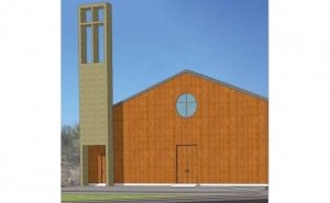 Lançamento da primeira pedra da capela da Manta Rota 