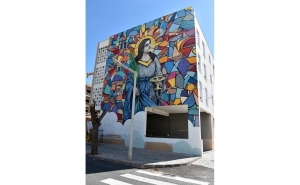 ARTE URBANA ABRE AS PORTAS DE BAIRRO SOCIAL DE LOULÉ À COMUNIDADE