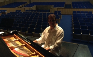 Piano e saxofone no “Música nas Igrejas”