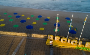 Praia Verde incluída na ação da Sociedade Ponto Verde que alerta para a necessidade de reciclar