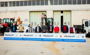 MUNICÍPIO DE ALBUFEIRA INVESTE MAIS DE MEIO MILHÃO DE EUROS EM VIATURAS PARA AS FREGUESIAS 