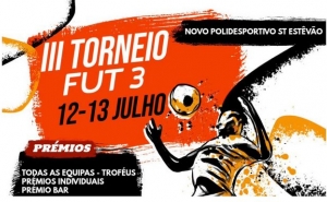 Santo Estêvão recebe a 3.ª edição do Torneio de Futebol de 3 com entrega de prémios da Associação 1597
