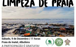 Limpeza de Praia, dia 9 de Dezembro, Albufeira