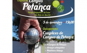 Complexo de Campos de Petanca de São Brás de Alportel inaugurado a 5 de novembro