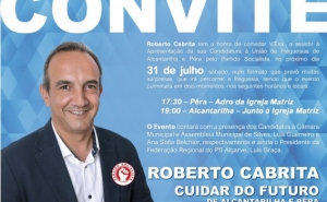 Apresentação do Candidato do PS União de Freguesias de Alcantarilha e Pêra