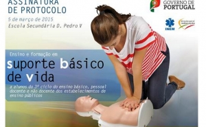 Portugal vai ter ensino de Suporte Básico de Vida nas Escolas: INEM e DGE assinam protocolo 