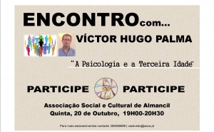 ASCA promove «Encontro com…» Víctor Hugo Palma