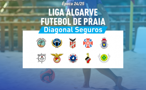 Liga Algarve Futebol de Praia | Diagonal Seguros terá 10 clubes e será a mais participada de sempre