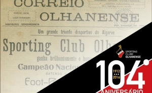 Arquivo Municipal associa-se ao 104º aniversário do Sporting Clube Olhanense