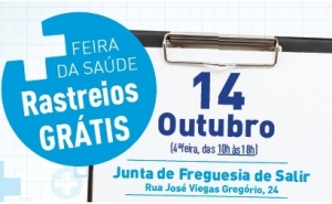 Salir recebe ação de rastreios gratuitos no dia 14 de outubro