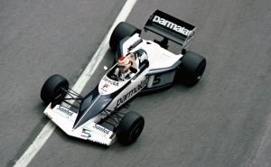 Formula 1 Brabham BMW de Nelson Piquet marca presença no European Le Mans Series