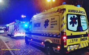 Um ferido em queda no Rio Gilão