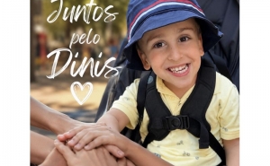 Campanha quer ajudar o Dinis a dar os primeiros passos