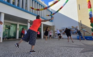 Ginástica Sénior anima manhã em Quarteira com aula de Marisa Guerreiro