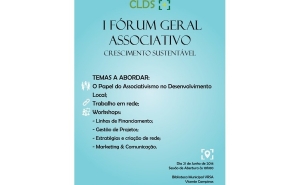 CLDS+ de VRSA organiza  I fórum geral associativo