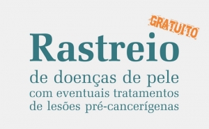 Rastreio gratuito de doenças de pele