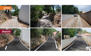 MUNICÍPIO DE SILVES CONCLUIU A PAVIMENTAÇÃO DE CAMINHO EM MESSINES DE BAIXO