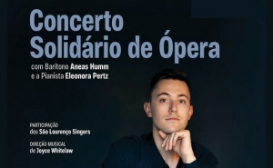 Barítono suíço Äneas Humm atua no Teatro Lethes