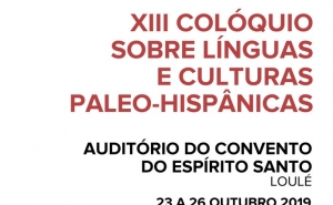 XIII COLÓQUIO SOBRE LÍNGUAS E CULTURAS PALEO-HISPÂNICAS  EM LOULÉ