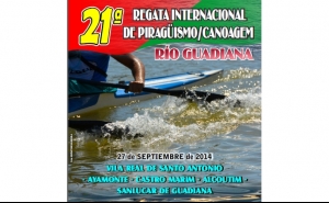 XXI Regata Internacional de Canoagem no rio Guadiana 