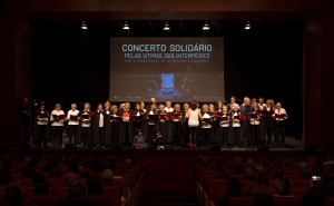 Auditório Municipal Maria Barroso esgota em concerto solidário pelas vítimas das intempéries em Leiria