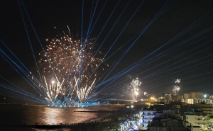 Quarteira iluminou a Passagem de Ano com o poder dos Xutos e um espetáculo pirotécnico de tirar o fôlego