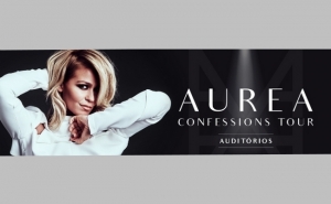 Aurea com a sua «Confessions tour» em Aljustrel