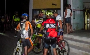 Freguesia de São Sebastião acolheu o primeiro passeio de BTT noturno deste verão