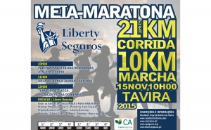 Meia Maratona na Casa do Benfica de Tavira