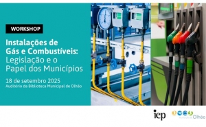 Workshop | Instalações de Gás e Combustíveis: Legislação e o Papel dos Municípios
