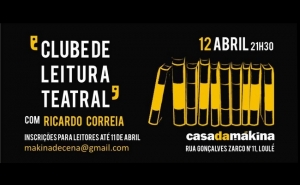 CLUBE DE LEITURA TEATRAL arranca em Loulé