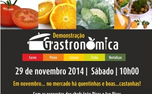 Demonstração Gastronómica desafia a saborear a Rainha do Outono!