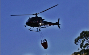Cachopo já tem helicóptero de combate a incêndios