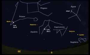 O céu de setembro de 2020
