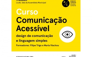 Acesso Cultura: Curso «Comunicação Acessível, Design de Comunicação e Linguagem Simples» em Loulé