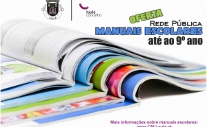 ALUNOS DO 1º AO 9º ANO DA REDE PÚBLICA DE LOULÉ RECEBEM MANUAIS ESCOLARES GRATUITOS