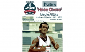 Cidade de Olhão é palco do 1º Critério - Hélder Oliveira em marcha atlética