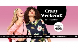 Crazy Weekend regressa ao Designer Outlet Algarve com música ao vivo e descontos até -80%