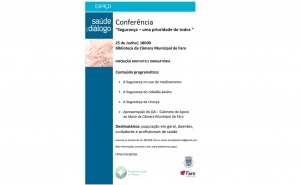 BIBLIOTECA MUNICIPAL DE FARO RECEBE CONFERÊNCIA SOBRE SEGURANÇA 