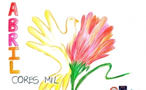 Alunos do 2º Ciclo do Município de Portimão criam imagem das comemorações do 25 de Abril 2017 sob o mote «Abril Cores Mil» 