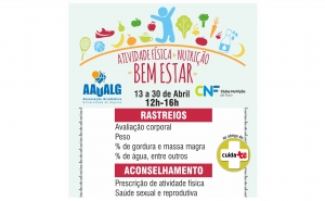 Rastreios | ATIVIDADE FÍSICA+NUTRIÇÃO=BEM ESTAR