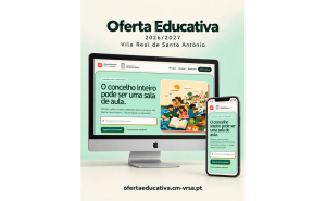 Vila Real de Santo António disponibiliza nova Plataforma Digital da Oferta Educativa Municipal