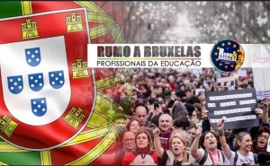 Os Profissionais de Educação voltam às ações de luta e desta vez pelos céus do país.