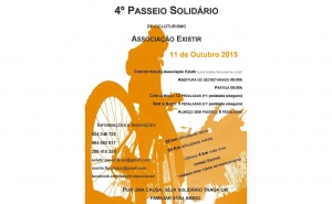 Associação EXISTIR organiza o seu 4.º Passeio Solidário de Cicloturismo