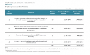 ALGARVE APRESENTA CERCA DE SETE CENTENAS DE CANDIDATURAS APROVADAS NO MAR2020