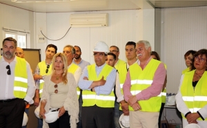 Secretário de Estado do Ambiente, visitou obras de Saneamento, de valor superior a 20 milhões de euros, da responsabilidade da Águas do Algarve